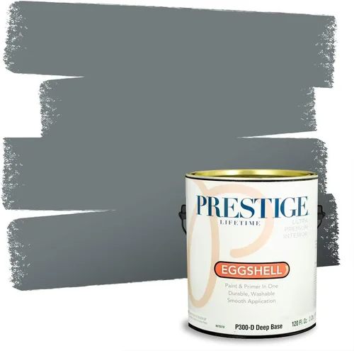 Vista 56 de Prestige Paints - 2 en 1, pintura base y pintura de exterior, E100-N-SW6988