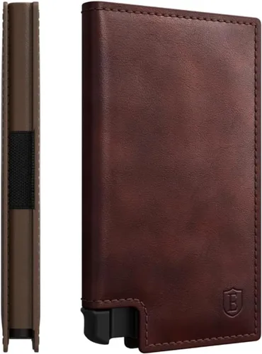 Vista 34 de Ekster Cartera de aluminio con tarjetero para hombre, Manzana Verde (Apple Green), Tarjetero