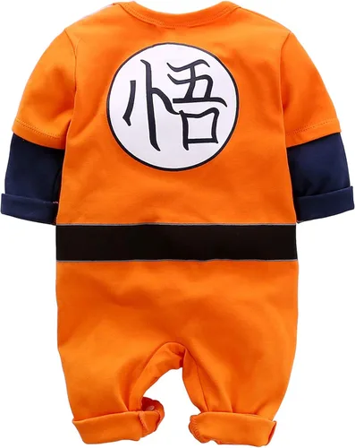 Vista 2 de Enterizo de manga larga para bebés y niñas recién nacidos traje de bebé