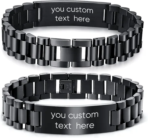 Vista 11 de MEALGUET Regalos de graduación para él, pulsera de graduación personalizable, regalo inspirador para graduados universitarios de clase de 2025