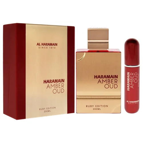 Vista 2 de Al Haramain Amber Oud Ruby Edition Eau De Parfum Spray para Unisex, 6.7 onzas