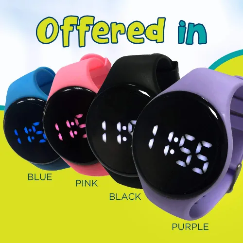 Vista 9 de Reloj deportivo de entrenamiento para ir al baño, temporizador de entrenamiento para el inodoro, recordatorio de reloj recargable resistente al agua