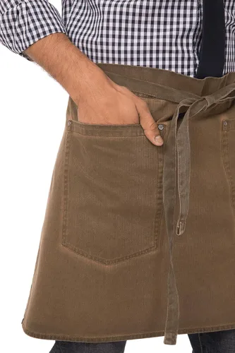 Vista 5 de Chef Works unisex-adult Dorset Half Bistro Apron