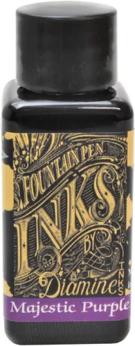 Vista 36 de Tinta embotellada para pluma estilográfica Diamine, 30 ml - Ámbar
