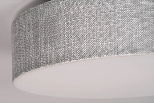 Vista 2 de Aspect ALDF1318LAJD1GY Ashland LED montaje empotrado, 12 pulgadas, lino gris