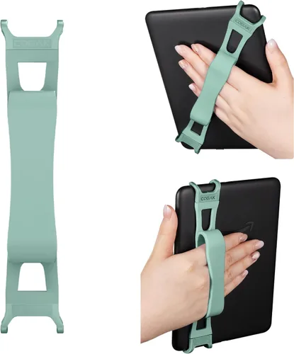 Vista 12 de CoBak Correa de mano para Kindle/Voyaga/Lenovo/Sony E-Book/Kindle Fire/Kobo/Tablets de 6-7.5", conveniente para la lectura antes de dormir, alta