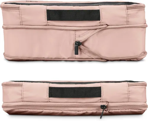 Vista 4 de Samsonite Juego de cubos de embalaje de compresión de 3 piezas, rosa polvorienta