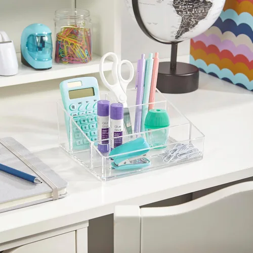 Vista 4 de Organizador de maquillajes de plástico de calidad premium.