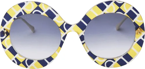 Vista 2 de Gucci GG0894S Amarillo AzulAzul Sombrado 5322140 Mujer Gafas de Sol