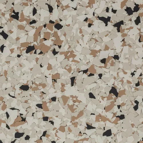 Vista 10 de Colored Epoxies Caja de 20 LB Mezcla Signature Epoxy Flake (Outback Flake)