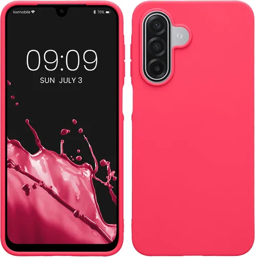 Vista 108 de kwmobile Funda compatible con Samsung Galaxy A12 - Funda protectora de silicona TPU suave y delgada - Azul Báltico Azul (Baltic Blue)