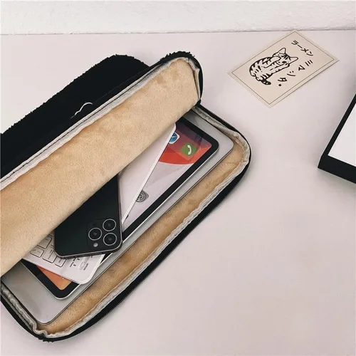 Vista 5 de Linda bolsa de transporte para computadora portátil con diseño de perro, para niñas del centro de la ciudad, funda para computadora portátil, funda