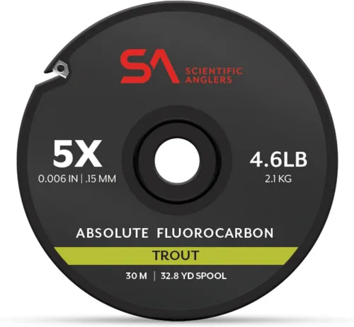 Vista 13 de Scientific Anglers Absolute Fluorocarbon Trout Tippet