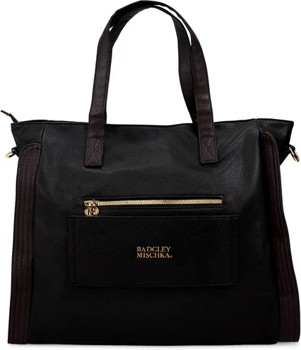 Vista 4 de Badgley Mischka Rose XL Bolsa de viaje de cuero vegano