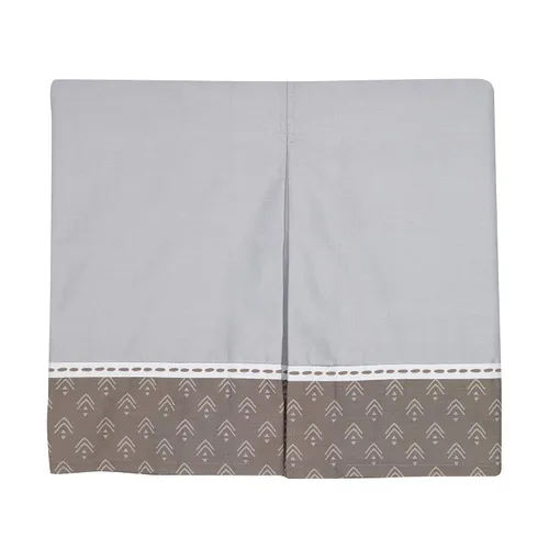 Vista 9 de Lambs & Ivy Woodland Forest Animal Nursery Juego de cama de cuna de 5 piezas - Gris