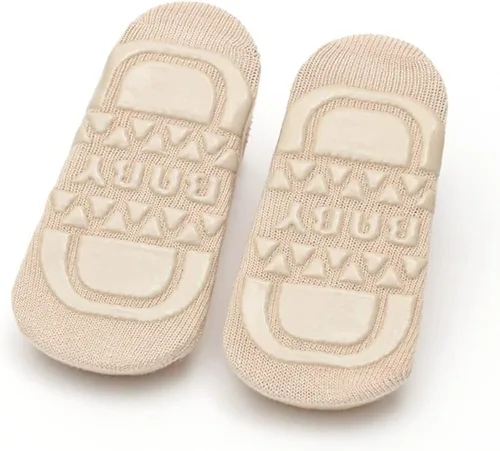 Vista 7 de Calcetines antideslizantes unisex para bebé y niña calcetines para el suelo
