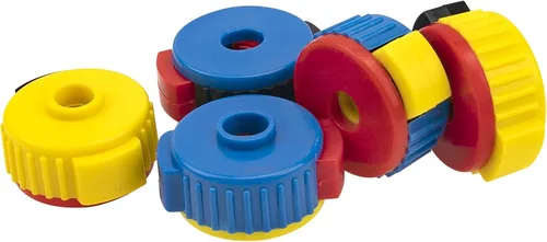Vista 2 de 5 piezas Yootones Drum Quick Release Nut Remove Platillos Tapón de rosca para soportes de base empotrada, kit de tambor limpiaparabrisas de tambor
