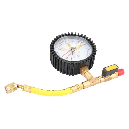 Vista 3 de Tabla de medidor de presión de nitrógeno de acero inoxidable de 1/4 de pulgada SAE adecuada para uso en equipos de refrigeración