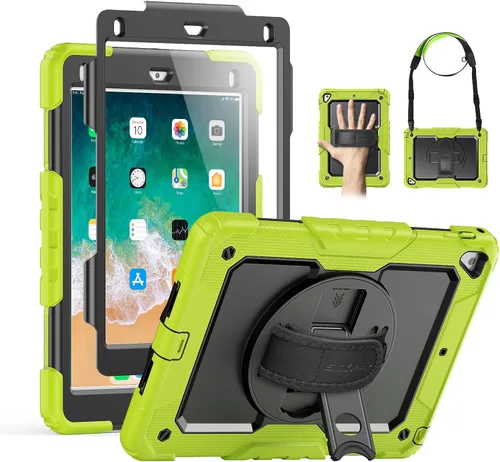 Vista 38 de SEYMAC para iPad Pro de 11 pulgadas Funda M5 2025/M4 2024, Funda Protectora Resistente a Prueba de Golpes con Protector de Pantalla, Soporte