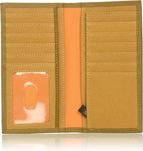 Vista 4 de Timberland PRO Men's Leather Long Bifold Rodeo Wallet with RFID