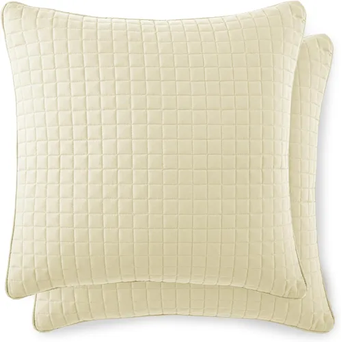 Vista 17 de Fundas Southshore Fine Linens Vilano Springs, para almohada, acolchadas, Microfibra, Pizarra, 20" x 36" 15 - Pizarra