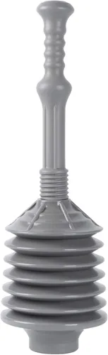 Vista 11 de JS Jackson Supplies - Émbolo de WC profesional de fuelle acordeón, empuje de alta presión elimina obstrucciones resistentes de inodoros obstruidos