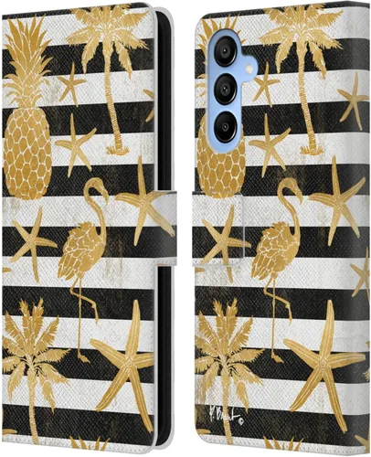 Vista 7 de Head Case Designs Officially Licensed Paul Brent Agate Mermaid Coastal Leather Wallet Case Compatible with Samsung Galaxy A16 5G