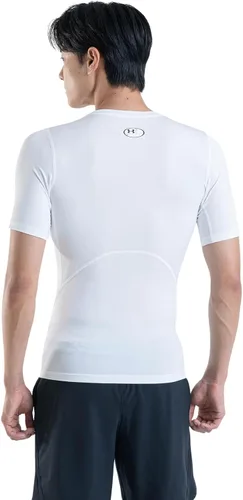 Vista 10 de Under Armour HeatGear - Camiseta de compresión de manga corta para hombre