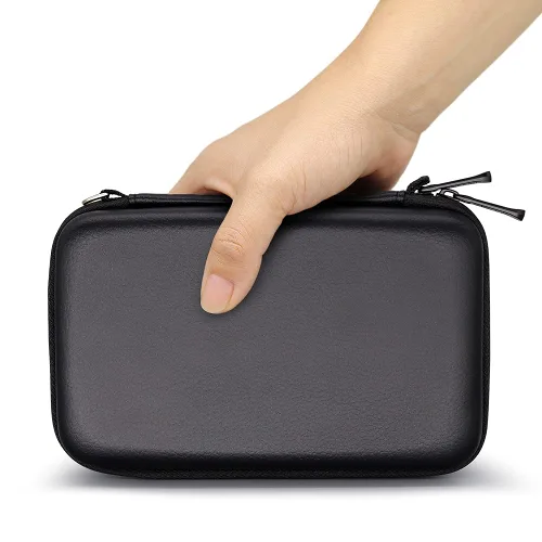 Vista 5 de sisma 64 DS 3DS Games Case Compatible with Nintendo 3DS 2DS DS Switch Game Cartridges, Game Card Holders Hard Shell Storage Case, Black