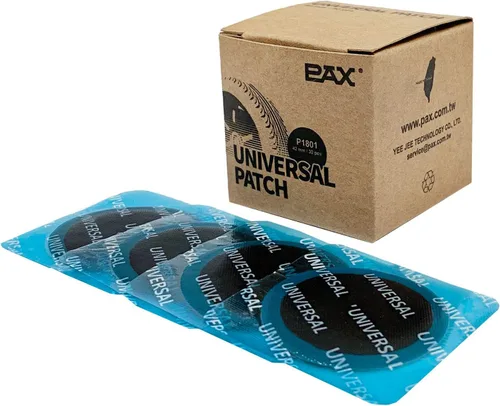 Vista 7 de PAX 50 Piezas 32mm Parches Universales Redondos de Reparación de Tubo y Neumático, para Neumáticos Radiales y de Capas de Polarización, Motocicleta