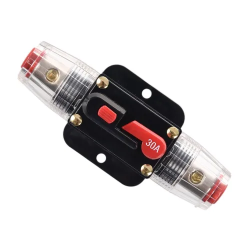 Vista 10 de Interruptor de circuito de 20 amperios de reinicio manual, impermeable, inversor en línea, para coche, motores de arrastre marino, barco, ATV