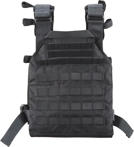 Vista 3 de Weighted Vest for Men and Women Weight Vests Adjustable Strength and Endurance Training Fitness Tactical Running Negro