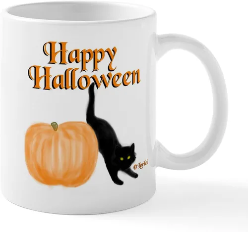 Vista 42 de CafePress Sincere Pumpkin Patch Mug Taza de café de cerámica de 11 oz (11.0 fl oz)