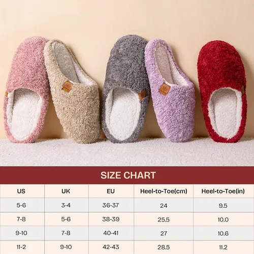 Vista 6 de EverFoams Pantuflas de espuma viscoelástica suave para mujer, para interiores
