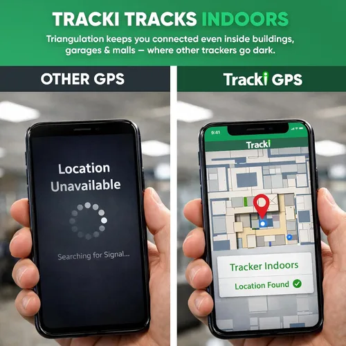 Vista 7 de Tracki Rastreador GPS Pro para vehículos, suscripción de 12 meses incluida, seguimiento de autos y activos durante meses, rastreador GPS oculto