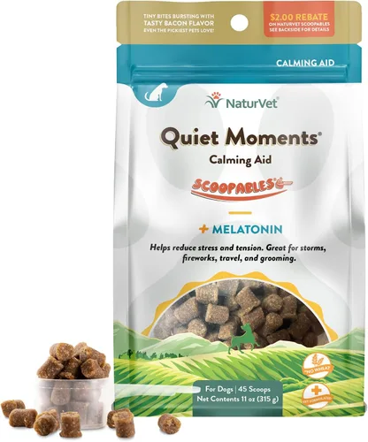 Vista 12 de NaturVet Quiet Moments Spray Calmante Herbal para Habitación Suplemento para Perros – Ideal para Automóviles, Jaulas para Perros, Nuevos Entornos