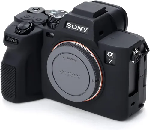 Vista 3 de Pocoukate Funda para cámara digital Sony Alpha 7 IV, A7M4, A7 IV, antiarañazos, delgada, suave, con protector de pantalla, accesorios exclusivos