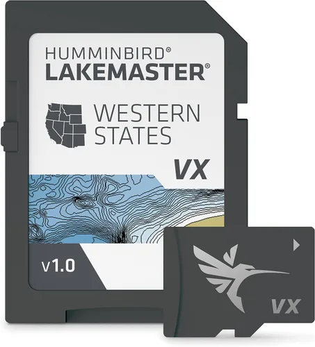 Vista 8 de Humminbird LakeMaster Map SD Card for Fish Finders