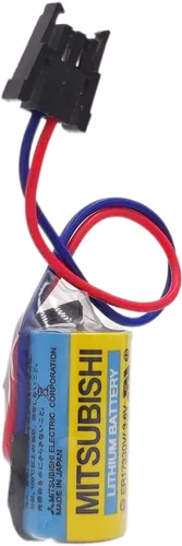Vista 5 de 2 pilas DCYNXC MR-BAT ER17330V 3.6V tamaño 2/3A PLC 1700mAh para Mitsubishi A6bat batería de litio