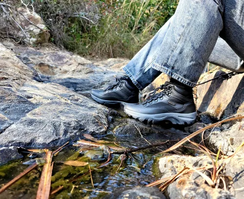 Vista 3 de CC-Los Men's Waterproof Hiking Boots Outdoor Relaxed Fit Lightweight