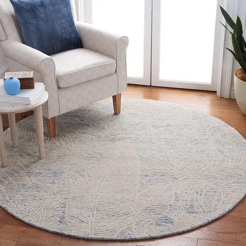 Vista 9 de SAFAVIEH Metro Collection - Alfombra de pasillo de 2 pies 3 pulgadas x 9 pies, beige y marfil, lana botánica hecha a mano, ideal para zonas de alto