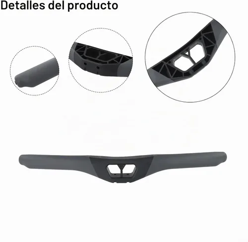 Vista 3 de Asamblea de mango de máquina de remo para Concept-2 Modelo D/E Powerfun 500/550 Interior Remo Soporte de manillar Pieza de Repuesto Negro Diseño