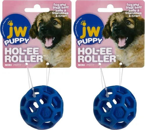 Vista 6 de JW HOL-EE Roller Original Do It All Puzzle Ball - Caucho natural duro - varios