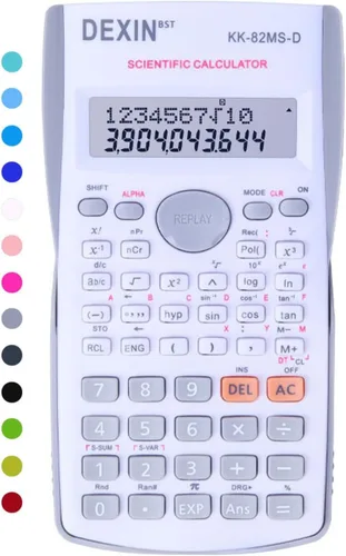 Vista 7 de Calculadoras científicas de escritorio, calculadoras científicas para estudiantes, calculadora científica de 240 funciones, 2 líneas, 10+2 dígitos