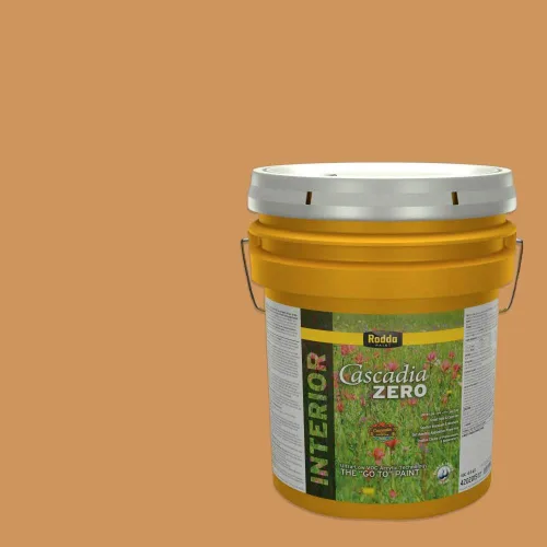 Vista 236 de Rodda Paint CASCADIA ZERO - Pintura plana e imprimación para interiores en uno, cuarto de galón, crema de ballet