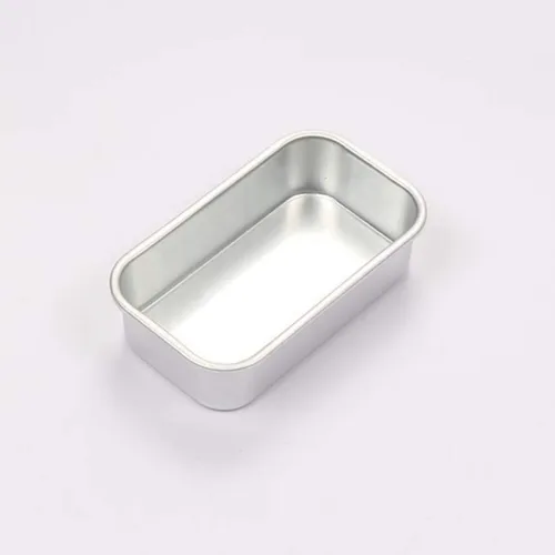Vista 9 de Hemoton Molde de pan antiadherente rectangular de aleación de aluminio, 4 piezas, moldes para pan, tostadas, brownie, herramientas para hornear