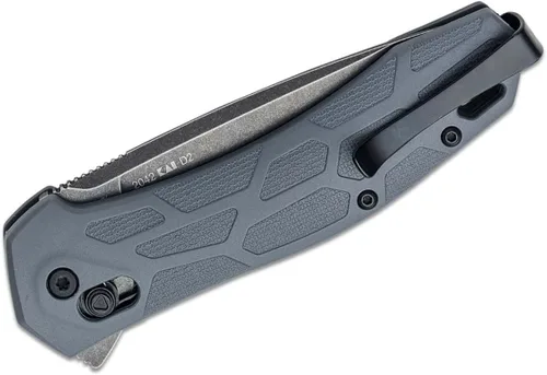 Vista 4 de Cuchillo de bolsillo Kershaw Covalent, cerradura DuraLock, mecanismo de apertura KVT con hoja de punta en gota, tamaño mediano para uso diario