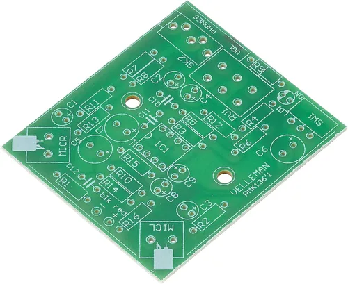Vista 3 de Velleman, Inc - Super Stereo Ear MiniKit MK136 - Proyecto de soldadura amplificador de audio de nivel de entrada