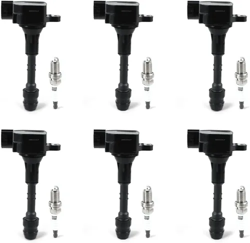 Vista 13 de Paquete de 3 bobinas de encendido DR39 y 6 bujías de iridio compatibles con Buick para Cadillac para Chevrolet para Oldsmobile Pontiac Allure