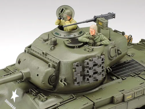 Vista 5 de Tamiya 35254 1/35 US Medium Tank M26 Pershing Kit de modelo de plástico
